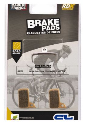 Plaquette de frein vélo cl brakes - métal fritté route