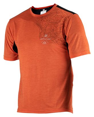 Leatt MTB Trail 1.0 Short Sleeve Jersey Flame Orange
