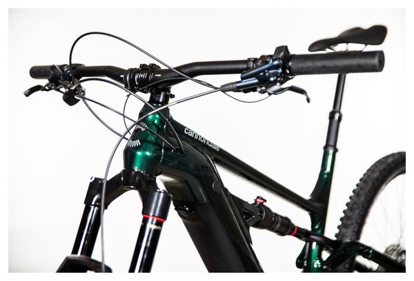 Bicicleta de montaña eléctrica Cannondale Moterra Neo S1 Shimano SLX/XT 12V 630 Wh 29'' Verde con doble suspensión