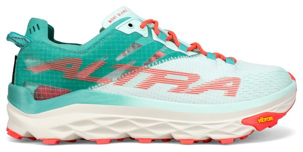 Zapatillas Trail Running <strong>Altra Mont Blanc Verde</strong> Rosa Mujer