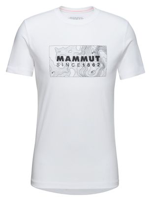 Camiseta Mammut Core Unexplored Blanca