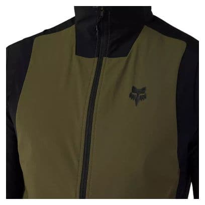 Fox Defend Fire Alpha Khaki Sleeveless Jacket