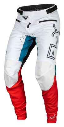 Pantalon Fly Racing Fly Rayce Bleu/Blanc/Rouge 34 US