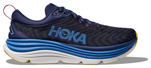 Chaussures Running Hoka One One Gaviota 5 Bleu Homme