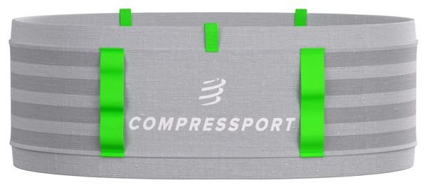 Ceinture Compressport Free Belt Pro Ironman 2026 Gris/Vert