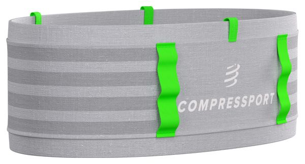 Ceinture Compressport Free Belt Pro Ironman 2026 Gris/Vert