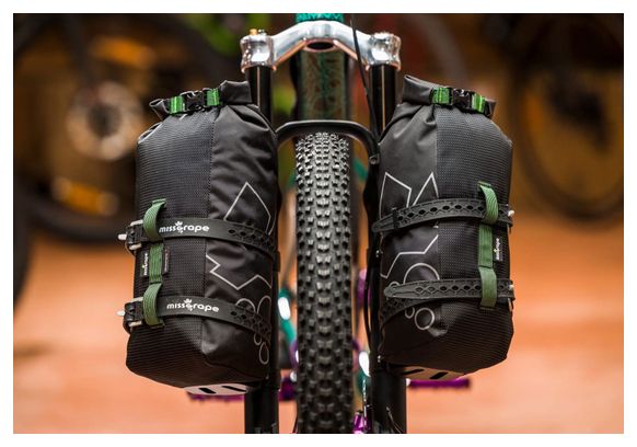 Sacoche de Prolongateurs Miss Grape Trunk Aero Bar 6L Noir