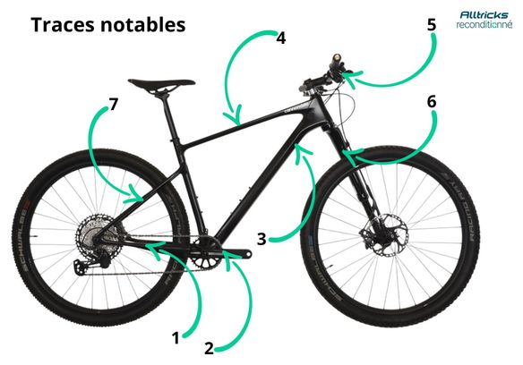 Produit Reconditionné - VTT Semi-Rigide Cannondale Scalpel HT Carbon 2 Shimano XT 12V 29'' Noir 2023