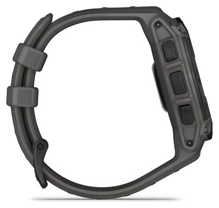 Garmin Instinct E - 45 mm GPS Horloge Zwart met Charcoal Siliconen Band