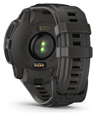Garmin Instinct E - 45 mm GPS Horloge Zwart met Charcoal Siliconen Band
