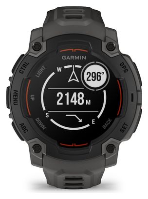 Garmin Instinct E - 45 mm GPS Horloge Zwart met Charcoal Siliconen Band
