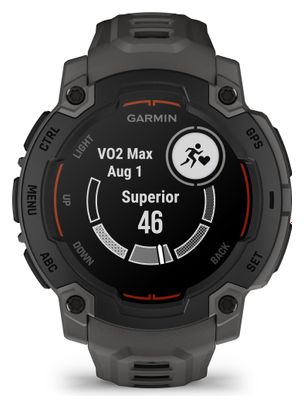 Garmin Instinct E - 45 mm GPS Horloge Zwart met Charcoal Siliconen Band