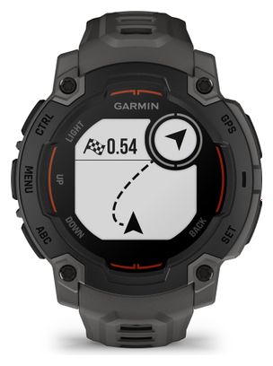 Garmin Instinct E - 45 mm GPS Horloge Zwart met Charcoal Siliconen Band