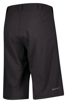  Pantalón Corto Scott Trail Flow Hombre Con Piel Negro