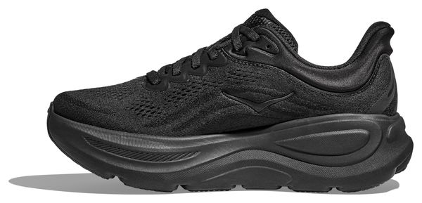 Chaussures Running Hoka Bondi 9 Large Noir Femme