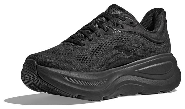 Chaussures Running Hoka Bondi 9 Large Noir Femme