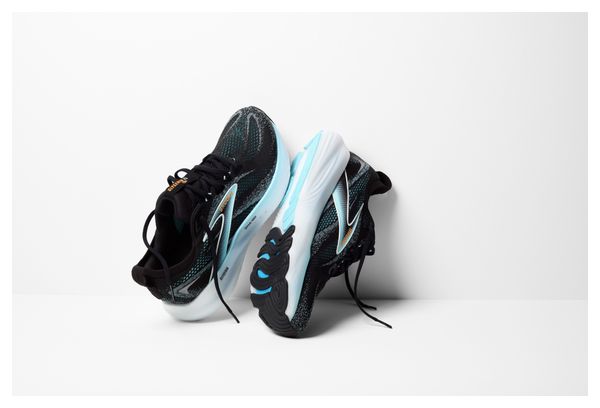 Chaussures Running Brooks Glycerin 22 Noir/Bleu Homme