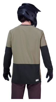 Fox Defend Maglia termica a maniche lunghe verde