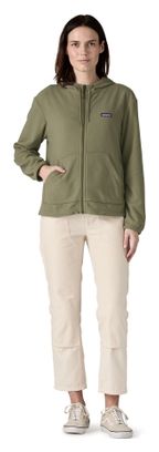 Felpa con cappuccio Patagonia Micro D Donna Verde