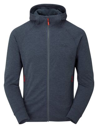 RAB Nexus Hoody Pile Polare Blu Uomo