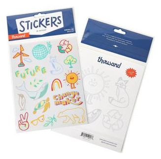 Thousand Kids Helmet Sticker Sheet