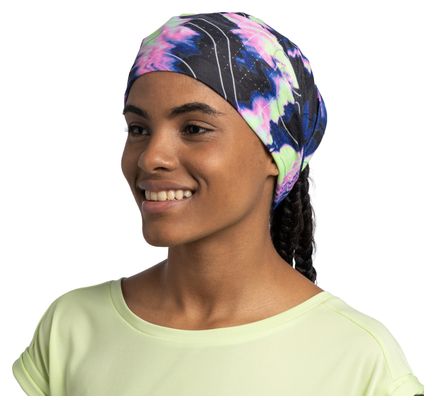 Fascia per il collo Buff CoolNet UV Viola/Giallo