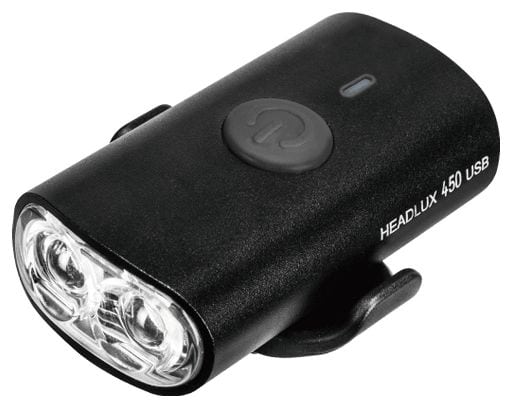 TOPEAK-HeadLux 450 USB - Black