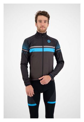 Veste Velo Hiver Rogelli Hero - Homme - Gris/Noir/Bleu