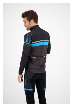 Veste Velo Hiver Rogelli Hero - Homme - Gris/Noir/Bleu