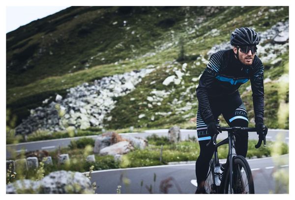 Veste Velo Hiver Rogelli Hero - Homme - Gris/Noir/Bleu