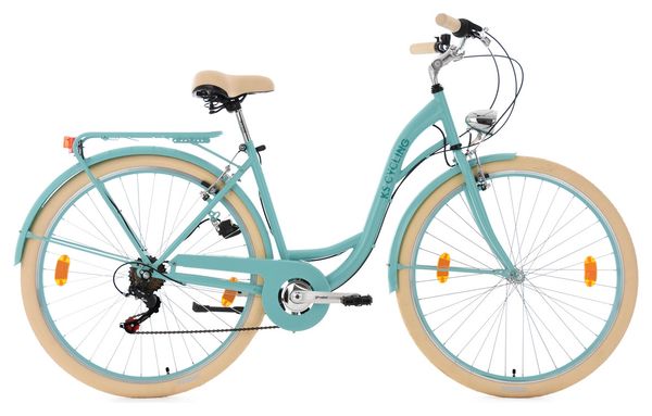 Vélo pour dame 28'' Balloon turquoise TC 48 cm KS Cycling