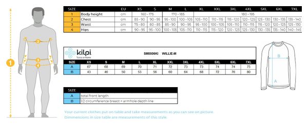 Sous-vêtement haut homme Kilpi WILLIE-M