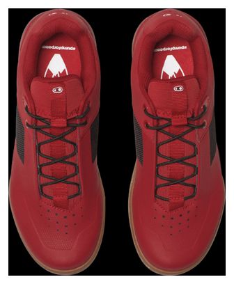 Chaussures Crankbrothers Stamp Lace Edition Pump For Peace - Rouge