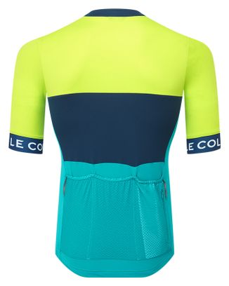 Le Col Sport Short Sleeve Jersey Blue/Yellow