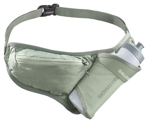 Cinturón de Hidratación Unisex Salomon Active Belt 3D Verde + Botella
