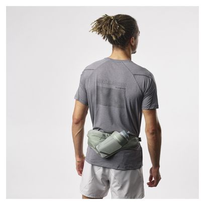 Cinturón de Hidratación Unisex Salomon Active Belt 3D Verde + Botella