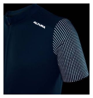 Altura Nightvision Short Sleeve Jersey Navy Blue