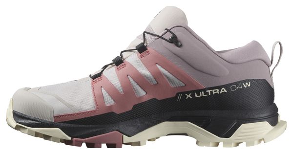 Chaussures de Randonnée Femme Salomon X Ultra 4 GTX Rose Noir