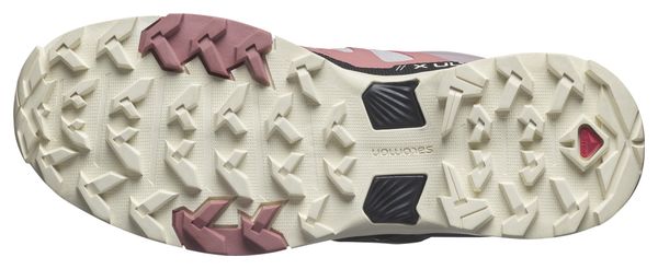 Damen-Wanderschuhe Salomon X Ultra 4 GTX Pink Schwarz