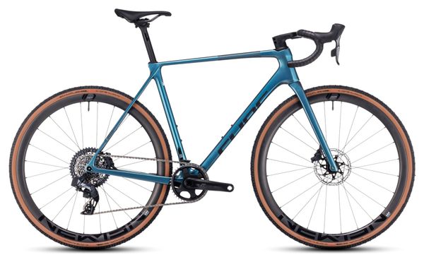 Cube Cross Race C:68X SLT Cyclocross Bike Sram Force XPLR eTap AXS 12S 700 mm Prizm Blue 2023