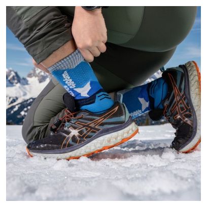 Calzini BV Sport Trek Summit in Lyocell, blu Alpi