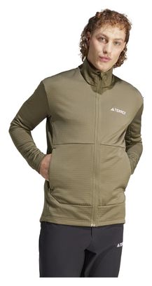 Chaqueta térmica adidas Terrex Multi Khaki para hombre