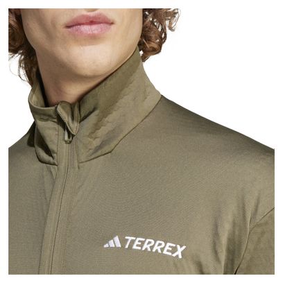 Chaqueta térmica adidas Terrex Multi Khaki para hombre