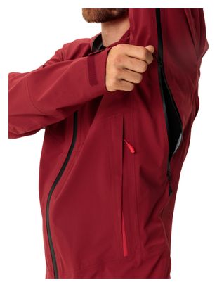 Vaude Croz III Waterdichte Jas Rood