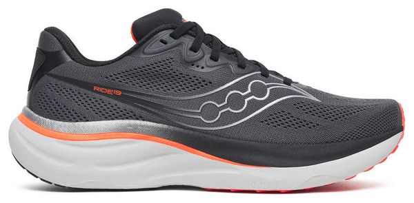 Scarpe da corsa Saucony Ride 19 Grigio/Arancione da uomo