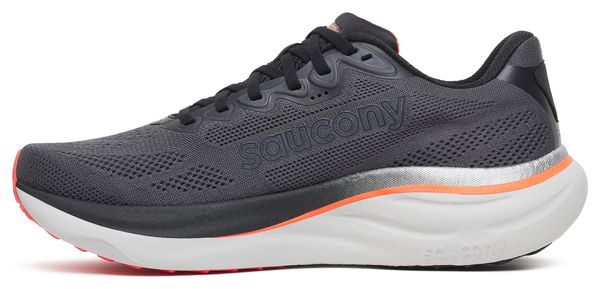 Scarpe da corsa Saucony Ride 19 Grigio/Arancione da uomo