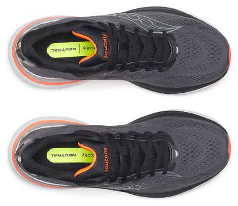 Scarpe da corsa Saucony Ride 19 Grigio/Arancione da uomo