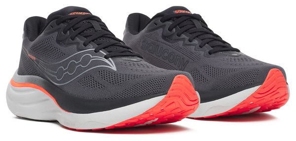 Scarpe da corsa Saucony Ride 19 Grigio/Arancione da uomo