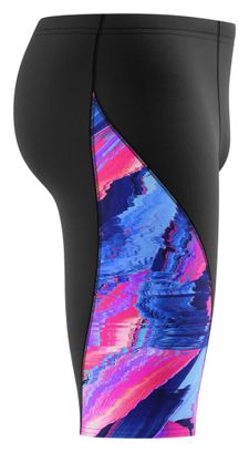 Speedo Club Training Splice Badehose Schwarz/Blau für Herren