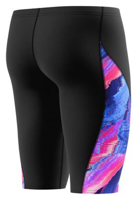 Speedo Club Training Splice Badehose Schwarz/Blau für Herren